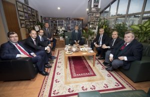 TİTCK Başkanı Dr.Hakkı Gürsöz ve Beraberindeki Heyet TEB’i Ziyaret Etti