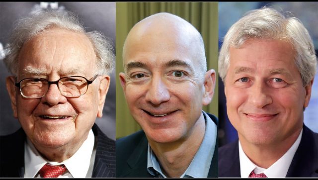 Amazon-Berkshire Hathaway-JP Morgan Chase