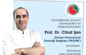 Dünya Perinatoloji Derneği Başkanı Prof. Dr. Cihat Şen