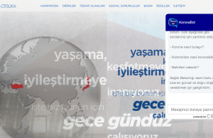 KoronaBot yapay zeka uygulaması