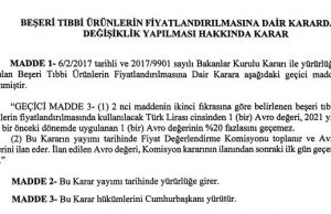 İlaç zammı %20 olarak gerçekleşti