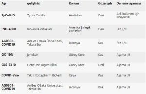 DNA aşıları Covid-19 mücadelesine katılmaya başladı