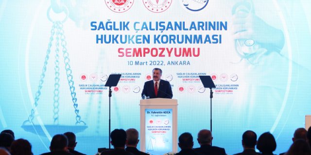 Sağlık Çalışanlarının Hukuken Korunması Sempozyumu