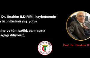 Pediatri Camiasını Üzen Haber, Prof. Dr. İbrahim Ildırım Vefat Etti