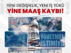 İSTAHED : “Aynı İş %15 Daha Az Maaş, Fazla İş Aynı Maaş!”