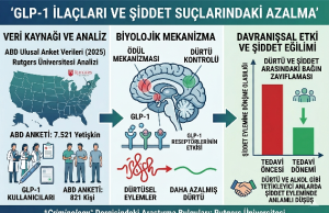 GLP-1 İlaçları Şiddet Suçlarında Azalma İle İlişkilendirildi