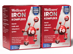 Wellcare’den Demir Desteğini C Vitamini, Çinko ve Folik Asitle Tamamlayan Formül